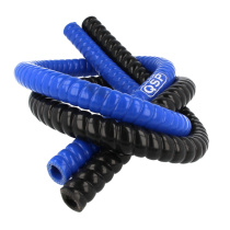 Flexibel Silikonslang - Svart / Blå QSP Products